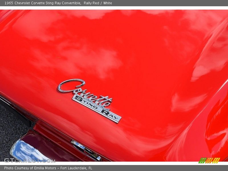  1965 Corvette Sting Ray Convertible Logo