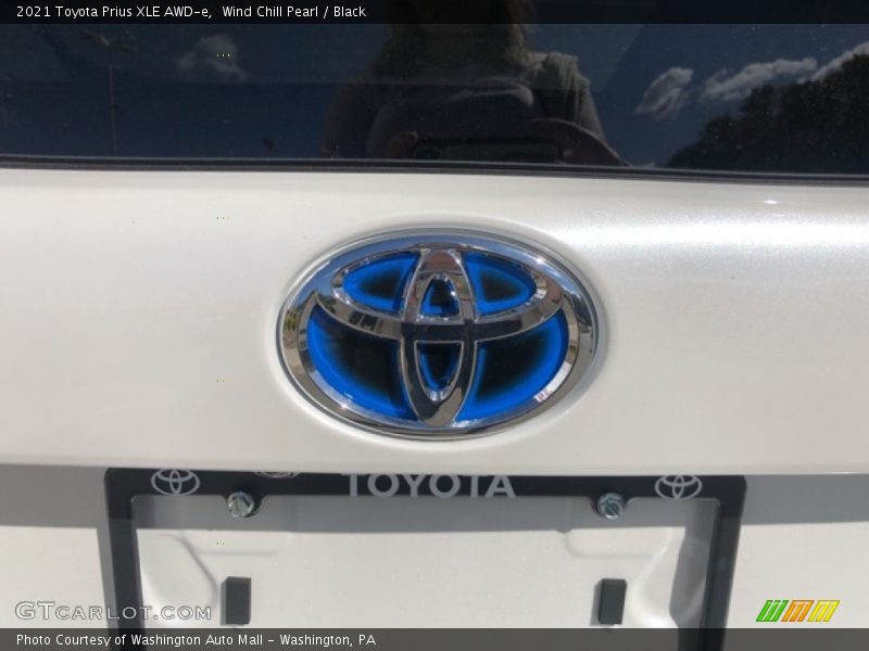 Wind Chill Pearl / Black 2021 Toyota Prius XLE AWD-e