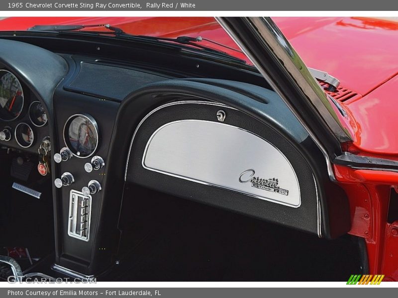 Rally Red / White 1965 Chevrolet Corvette Sting Ray Convertible