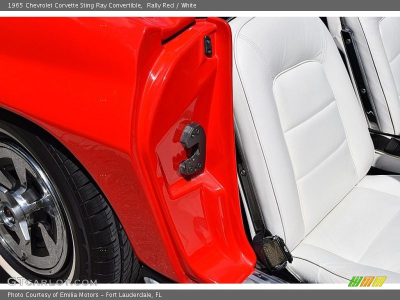 Rally Red / White 1965 Chevrolet Corvette Sting Ray Convertible
