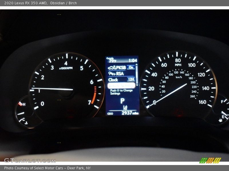 Obsidian / Birch 2020 Lexus RX 350 AWD