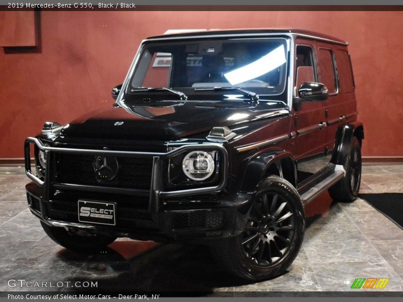 Black / Black 2019 Mercedes-Benz G 550