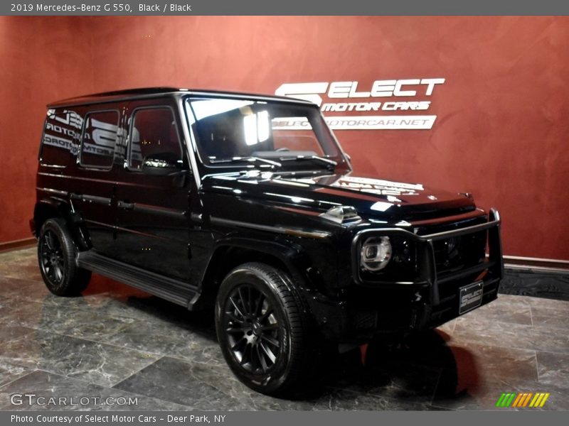 Black / Black 2019 Mercedes-Benz G 550