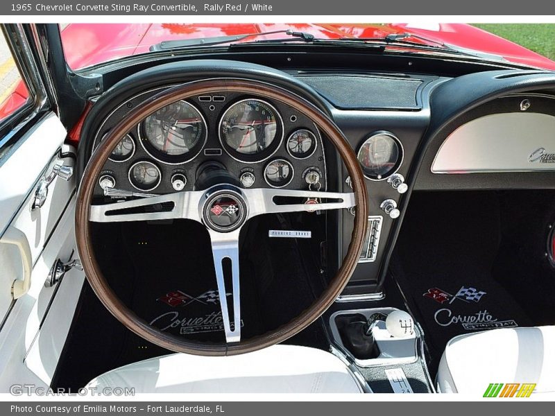 Dashboard of 1965 Corvette Sting Ray Convertible