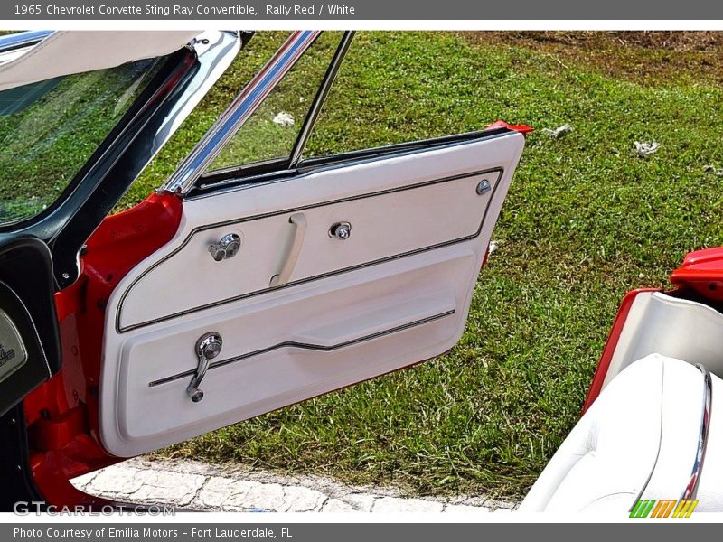 Door Panel of 1965 Corvette Sting Ray Convertible