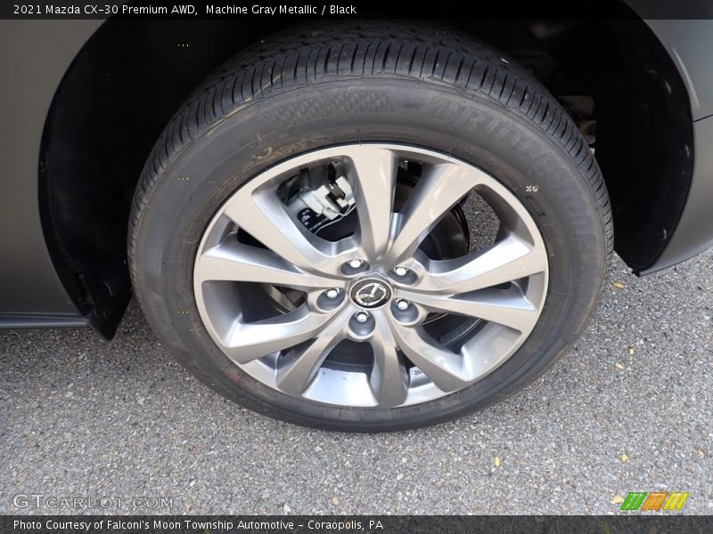 Machine Gray Metallic / Black 2021 Mazda CX-30 Premium AWD