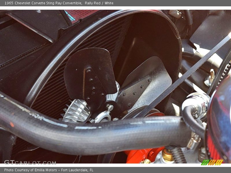 Rally Red / White 1965 Chevrolet Corvette Sting Ray Convertible