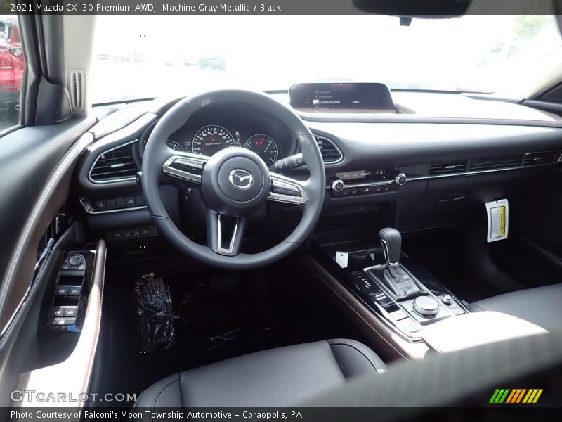 Machine Gray Metallic / Black 2021 Mazda CX-30 Premium AWD