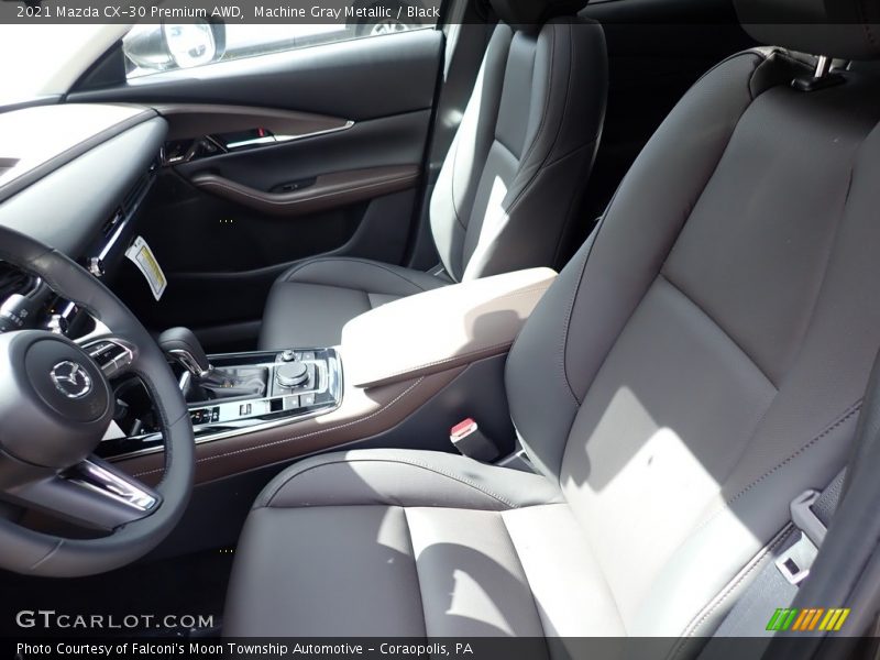 Machine Gray Metallic / Black 2021 Mazda CX-30 Premium AWD