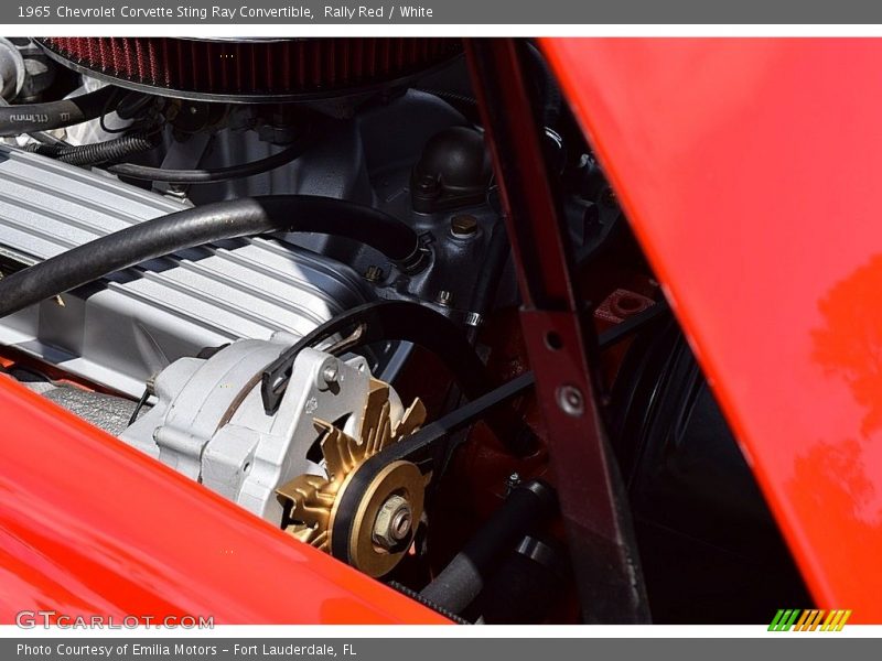 Rally Red / White 1965 Chevrolet Corvette Sting Ray Convertible