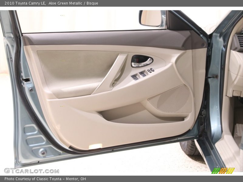Aloe Green Metallic / Bisque 2010 Toyota Camry LE
