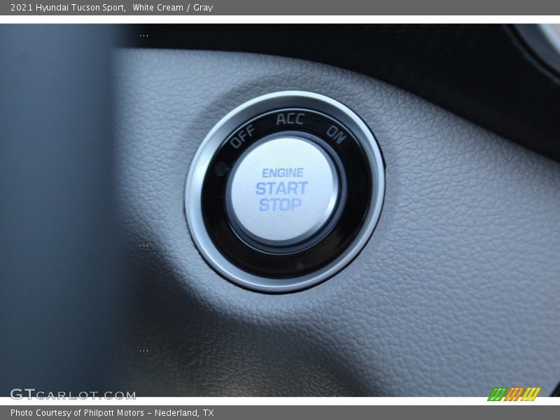 White Cream / Gray 2021 Hyundai Tucson Sport