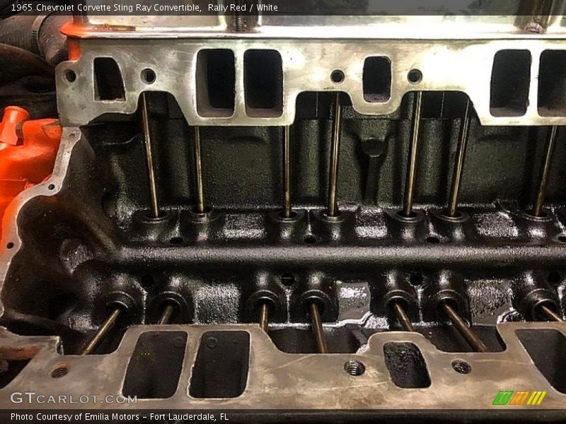  1965 Corvette Sting Ray Convertible Engine - 5.7 Liter OHV 16-Valve V8