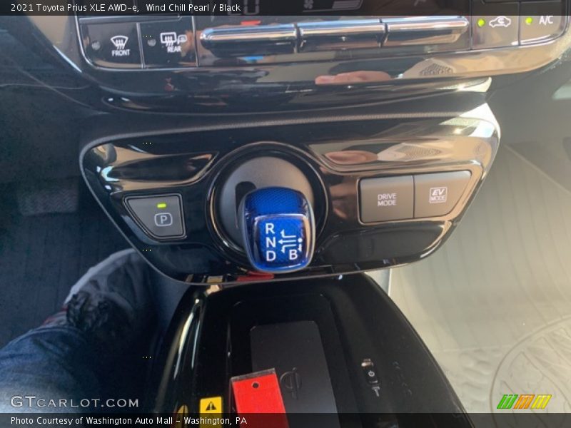 Wind Chill Pearl / Black 2021 Toyota Prius XLE AWD-e