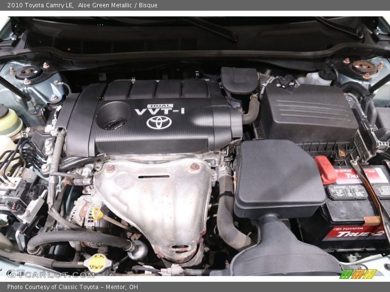 Aloe Green Metallic / Bisque 2010 Toyota Camry LE