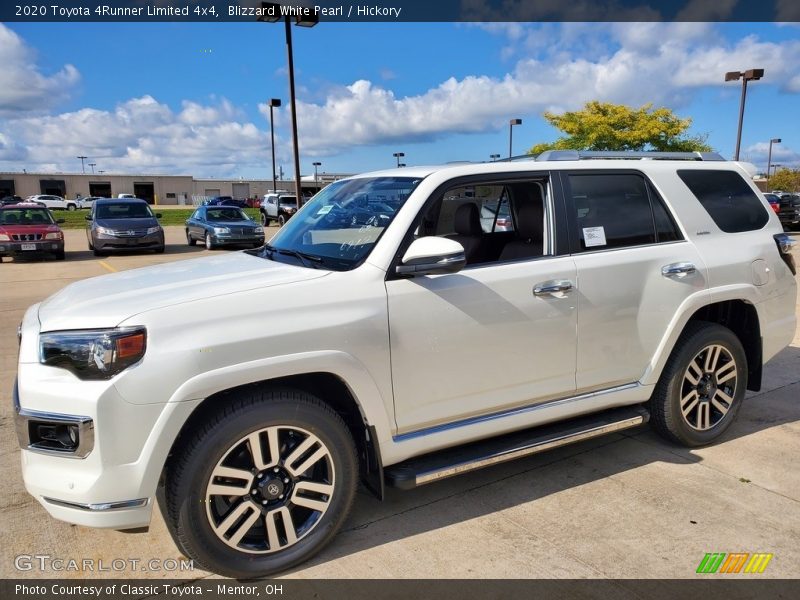 Blizzard White Pearl / Hickory 2020 Toyota 4Runner Limited 4x4
