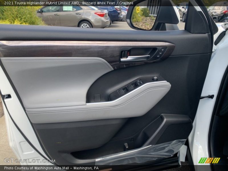 Door Panel of 2021 Highlander Hybrid Limited AWD