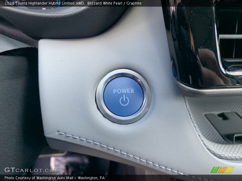 Controls of 2021 Highlander Hybrid Limited AWD