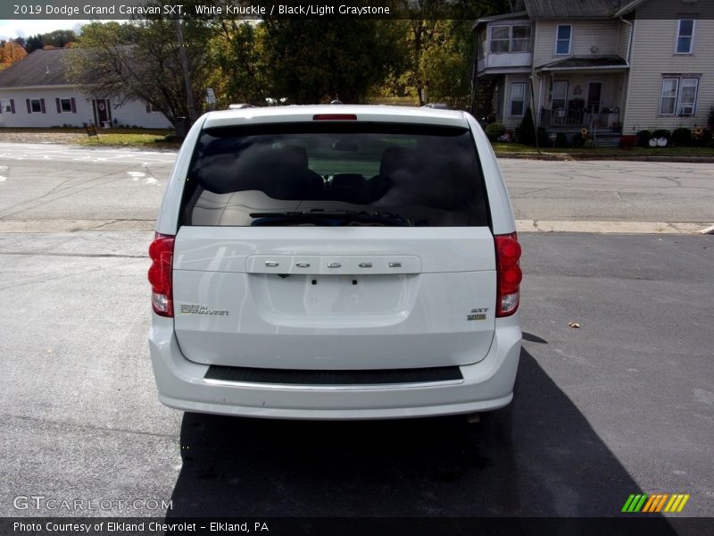 White Knuckle / Black/Light Graystone 2019 Dodge Grand Caravan SXT
