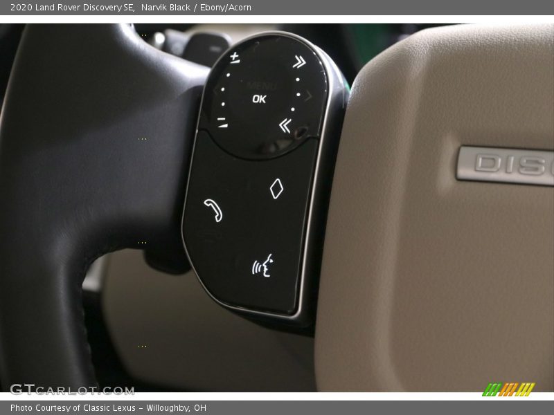 Narvik Black / Ebony/Acorn 2020 Land Rover Discovery SE