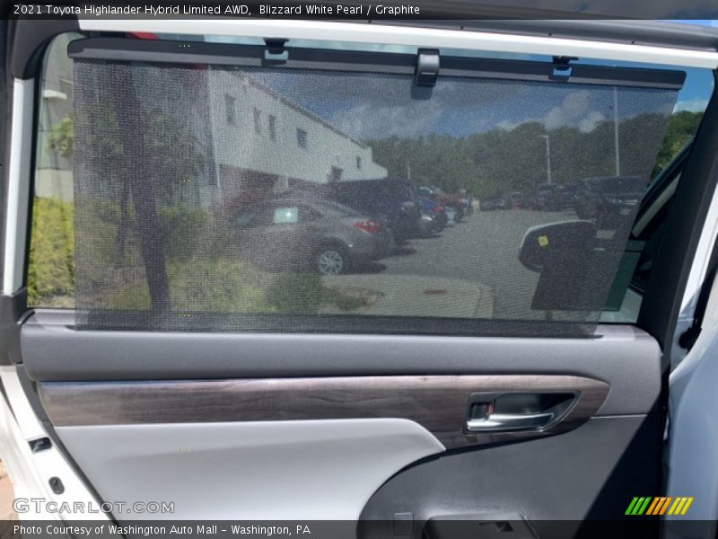 Door Panel of 2021 Highlander Hybrid Limited AWD