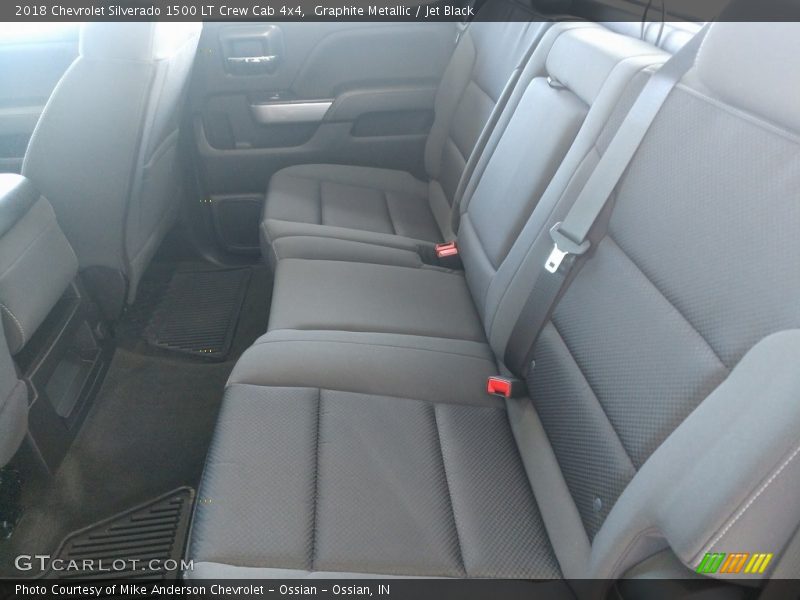Graphite Metallic / Jet Black 2018 Chevrolet Silverado 1500 LT Crew Cab 4x4