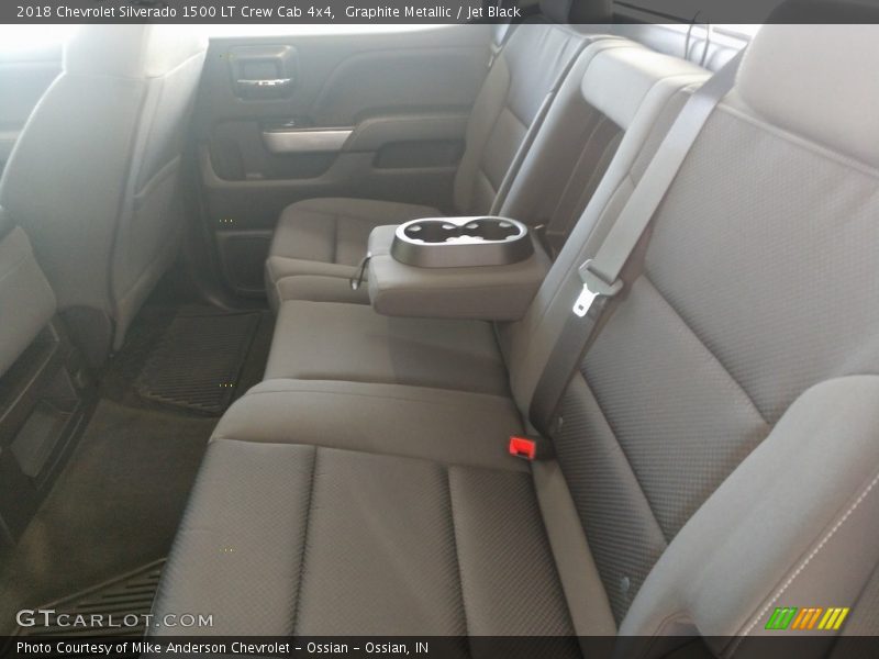 Graphite Metallic / Jet Black 2018 Chevrolet Silverado 1500 LT Crew Cab 4x4