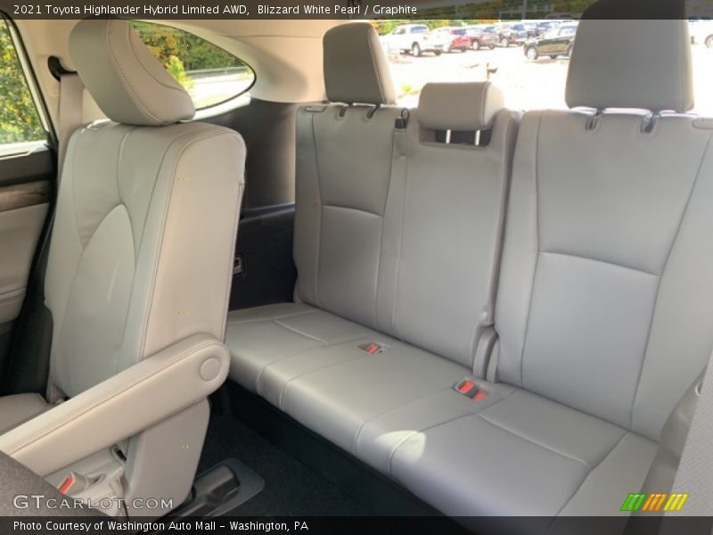 Rear Seat of 2021 Highlander Hybrid Limited AWD