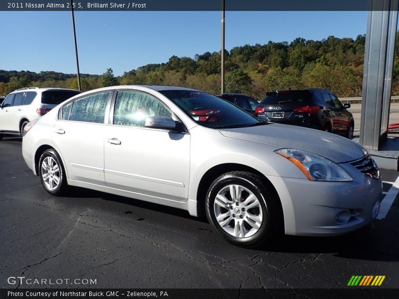 Brilliant Silver / Frost 2011 Nissan Altima 2.5 S