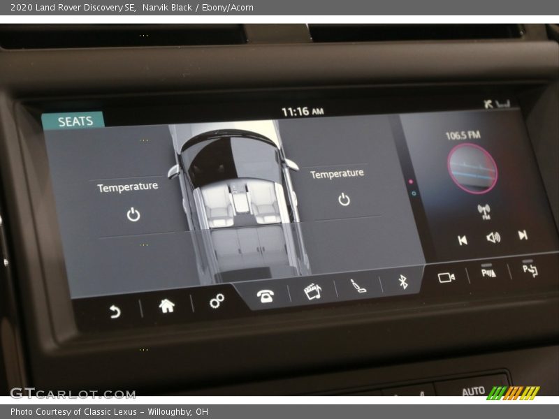 Narvik Black / Ebony/Acorn 2020 Land Rover Discovery SE
