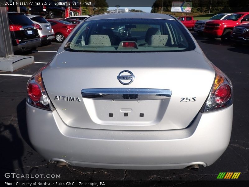 Brilliant Silver / Frost 2011 Nissan Altima 2.5 S