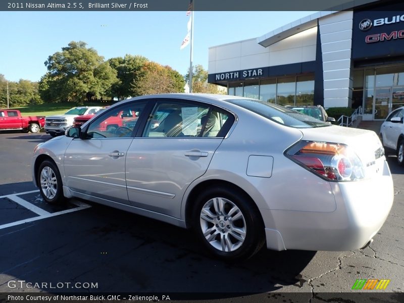 Brilliant Silver / Frost 2011 Nissan Altima 2.5 S