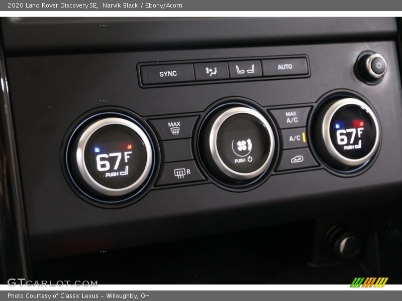 Narvik Black / Ebony/Acorn 2020 Land Rover Discovery SE