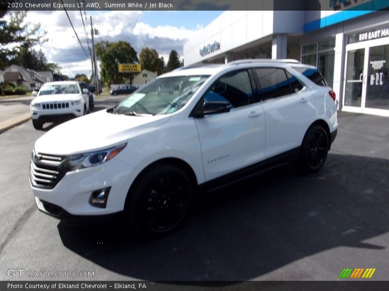 Summit White / Jet Black 2020 Chevrolet Equinox LT AWD