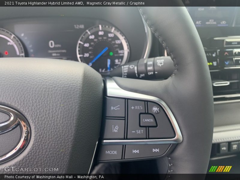  2021 Highlander Hybrid Limited AWD Steering Wheel