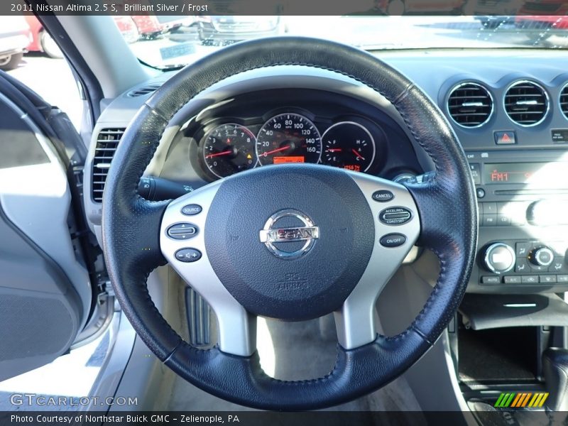 Brilliant Silver / Frost 2011 Nissan Altima 2.5 S