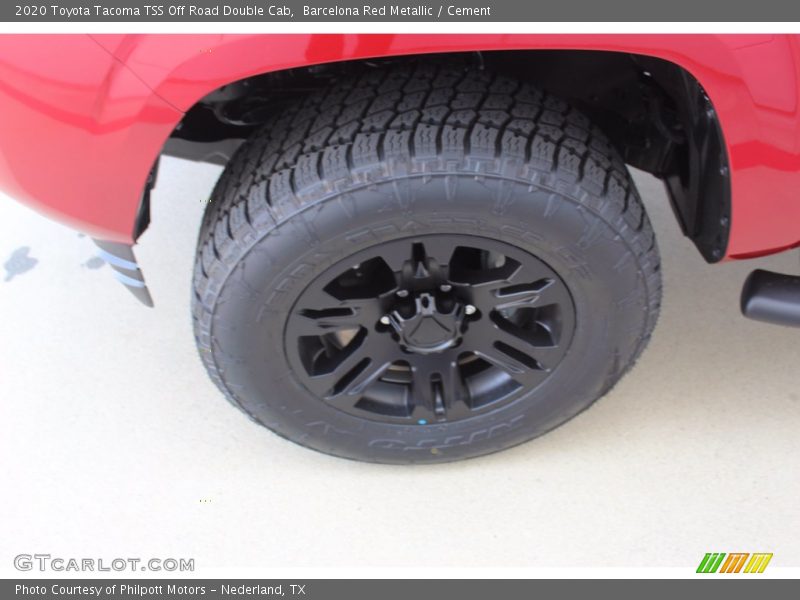 Barcelona Red Metallic / Cement 2020 Toyota Tacoma TSS Off Road Double Cab