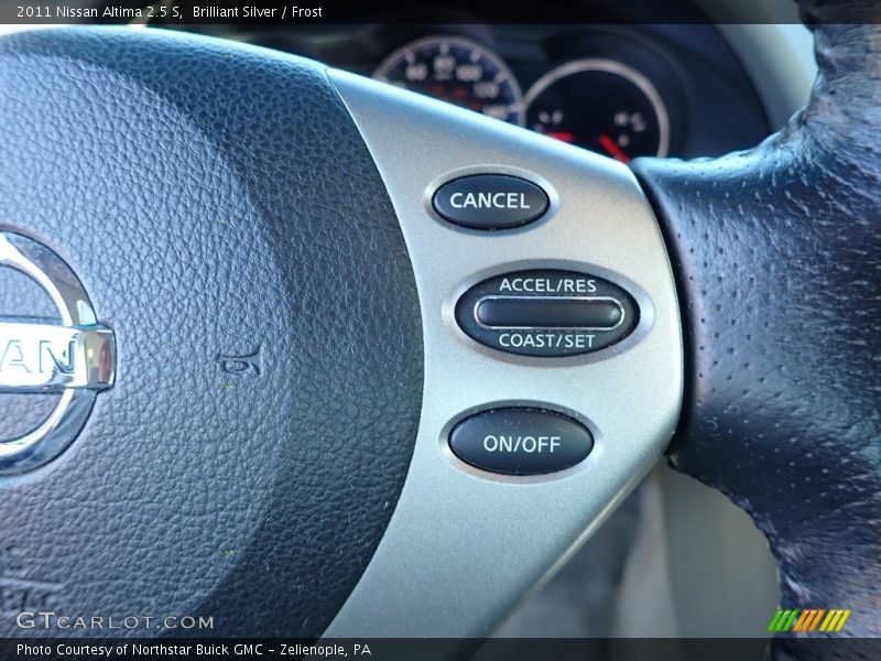 Brilliant Silver / Frost 2011 Nissan Altima 2.5 S