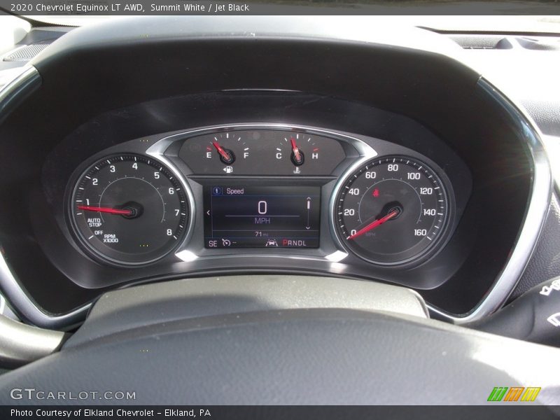 Summit White / Jet Black 2020 Chevrolet Equinox LT AWD