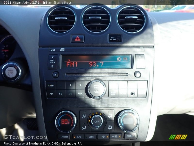Brilliant Silver / Frost 2011 Nissan Altima 2.5 S