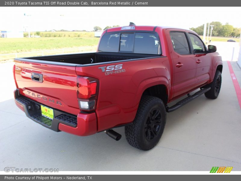 Barcelona Red Metallic / Cement 2020 Toyota Tacoma TSS Off Road Double Cab