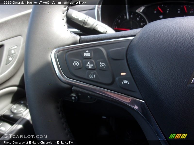 Summit White / Jet Black 2020 Chevrolet Equinox LT AWD
