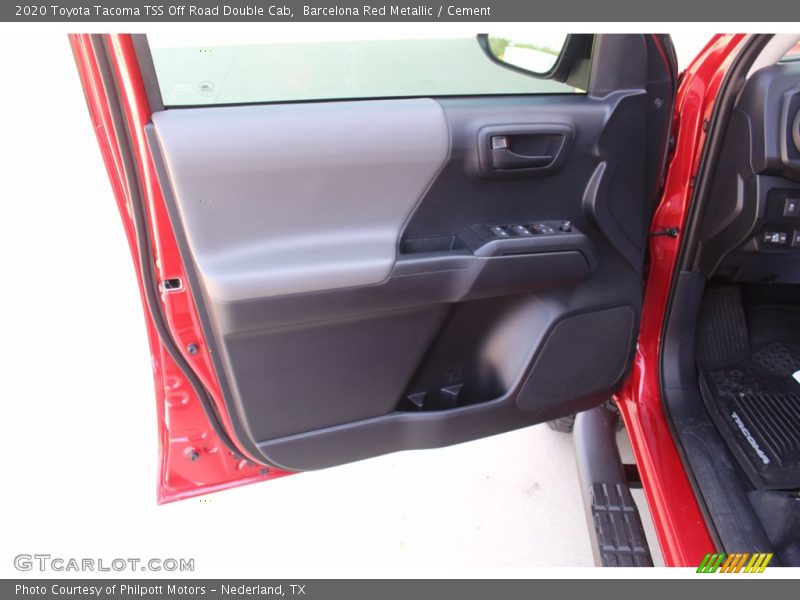Barcelona Red Metallic / Cement 2020 Toyota Tacoma TSS Off Road Double Cab