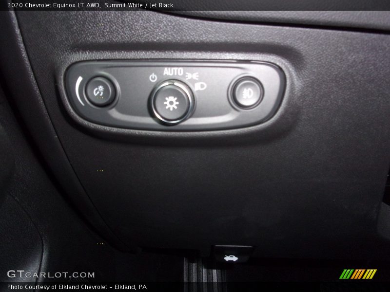 Summit White / Jet Black 2020 Chevrolet Equinox LT AWD