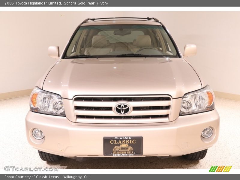 Sonora Gold Pearl / Ivory 2005 Toyota Highlander Limited
