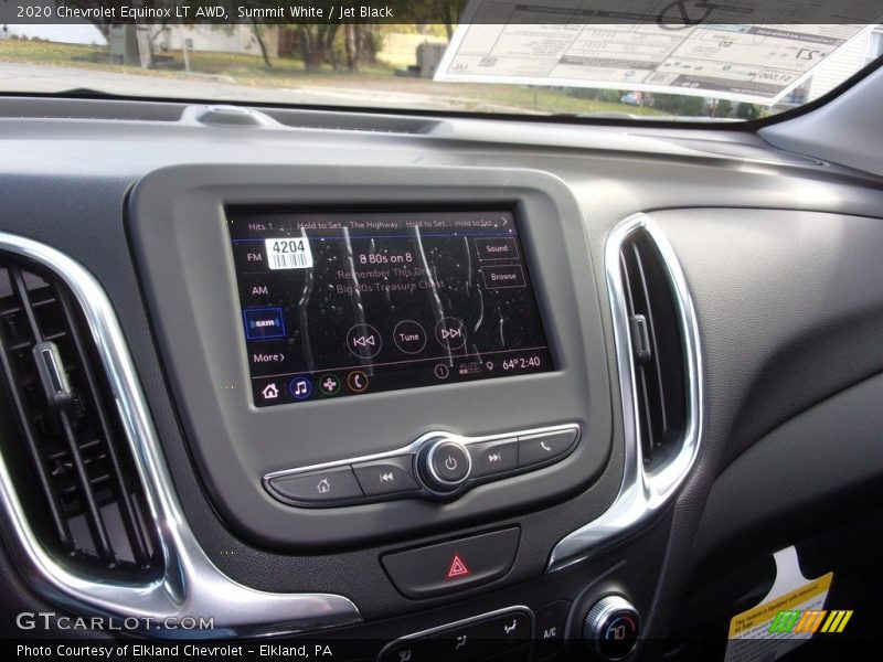 Summit White / Jet Black 2020 Chevrolet Equinox LT AWD