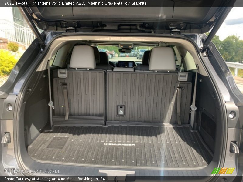  2021 Highlander Hybrid Limited AWD Trunk