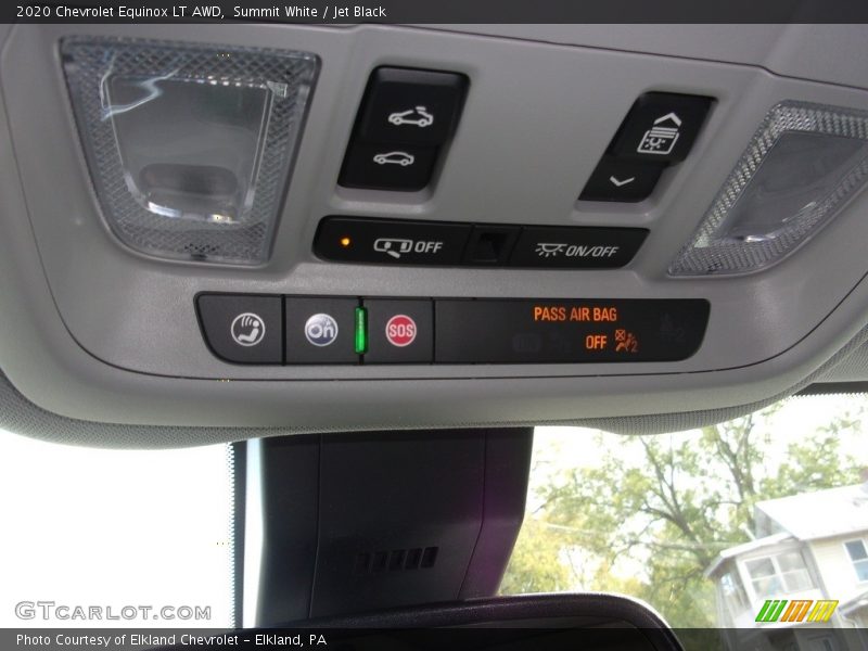 Summit White / Jet Black 2020 Chevrolet Equinox LT AWD
