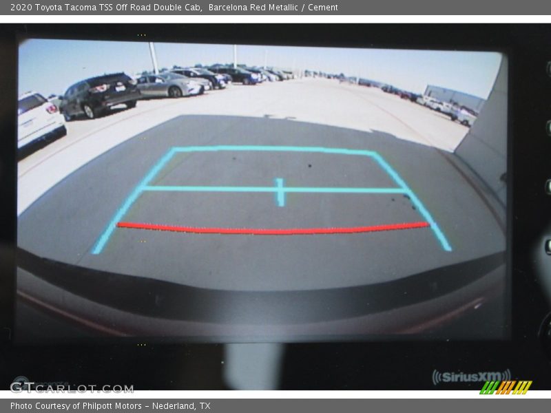 Barcelona Red Metallic / Cement 2020 Toyota Tacoma TSS Off Road Double Cab