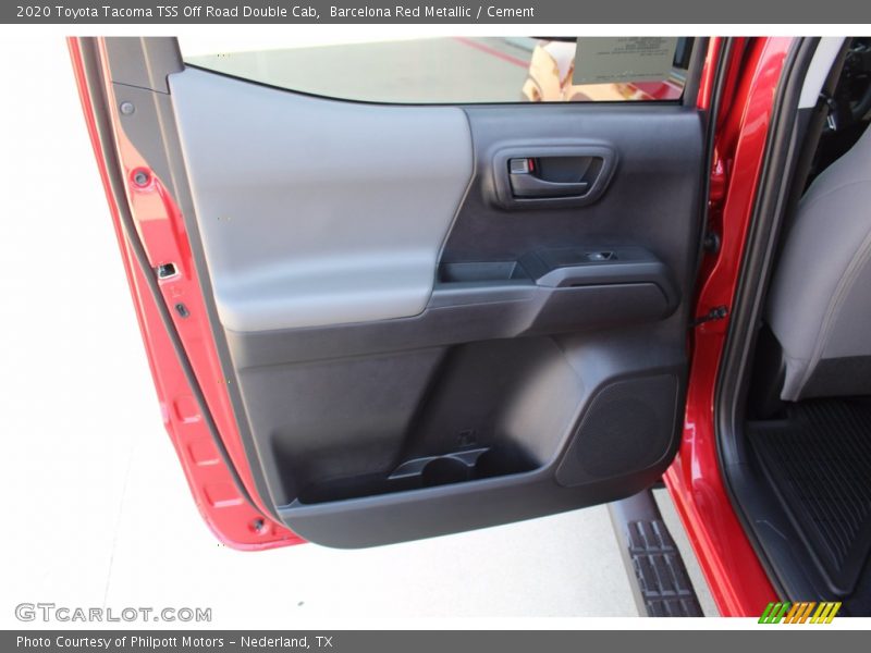 Barcelona Red Metallic / Cement 2020 Toyota Tacoma TSS Off Road Double Cab